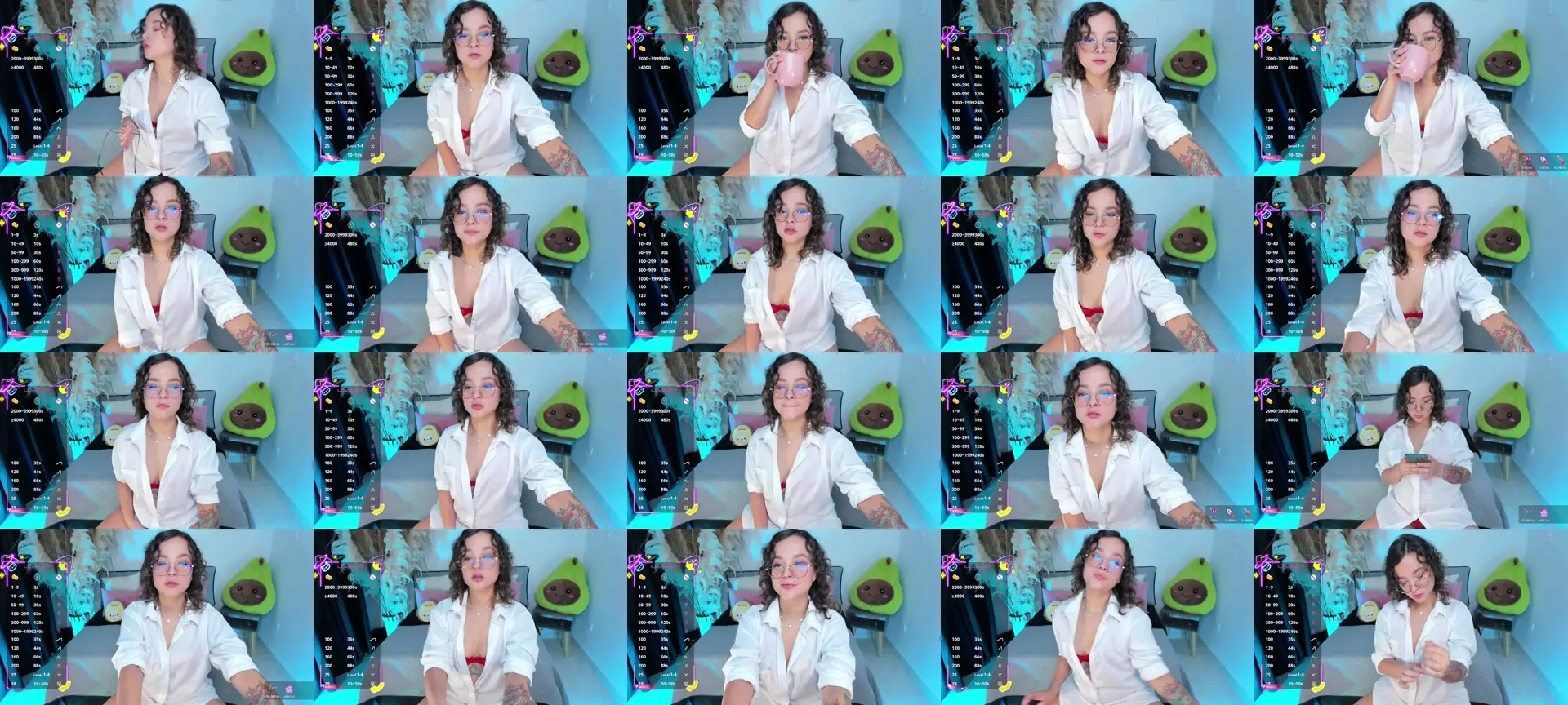 Divine_amy photo contact sheet