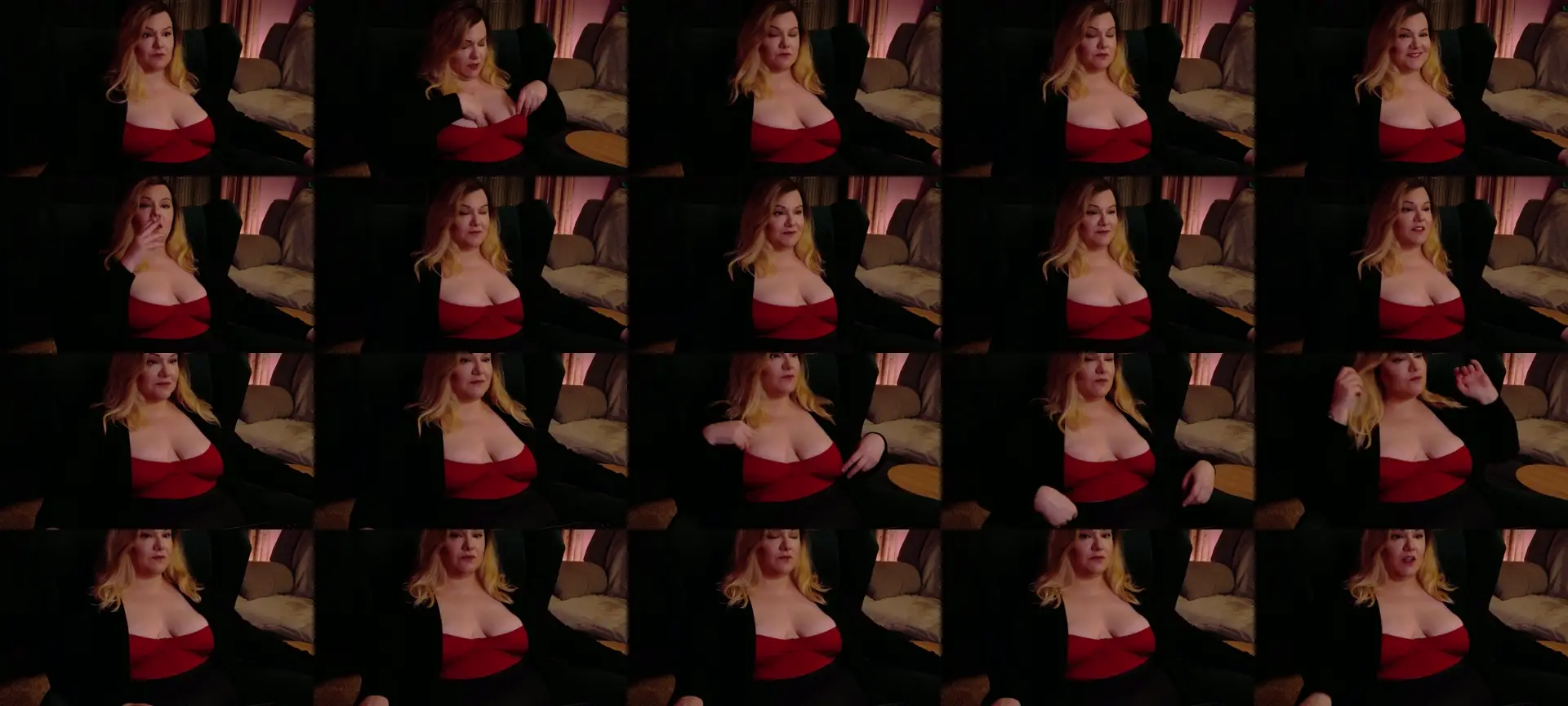 DominaSadique photo contact sheet
