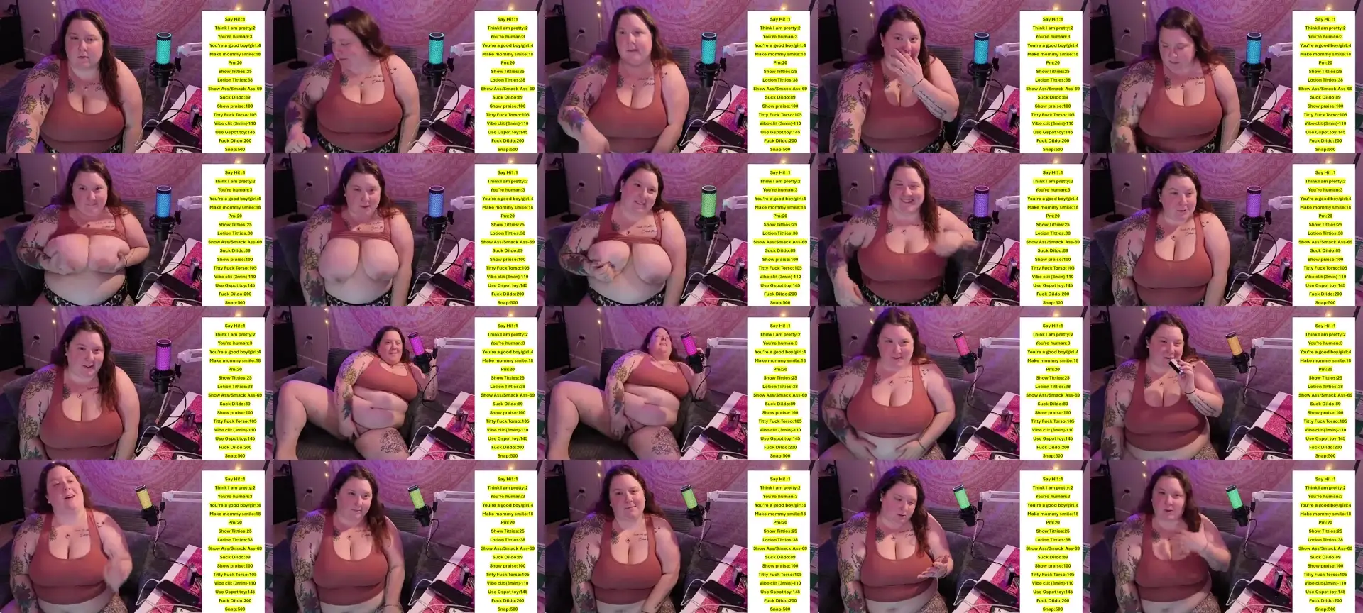 Dommemommy3 photo contact sheet
