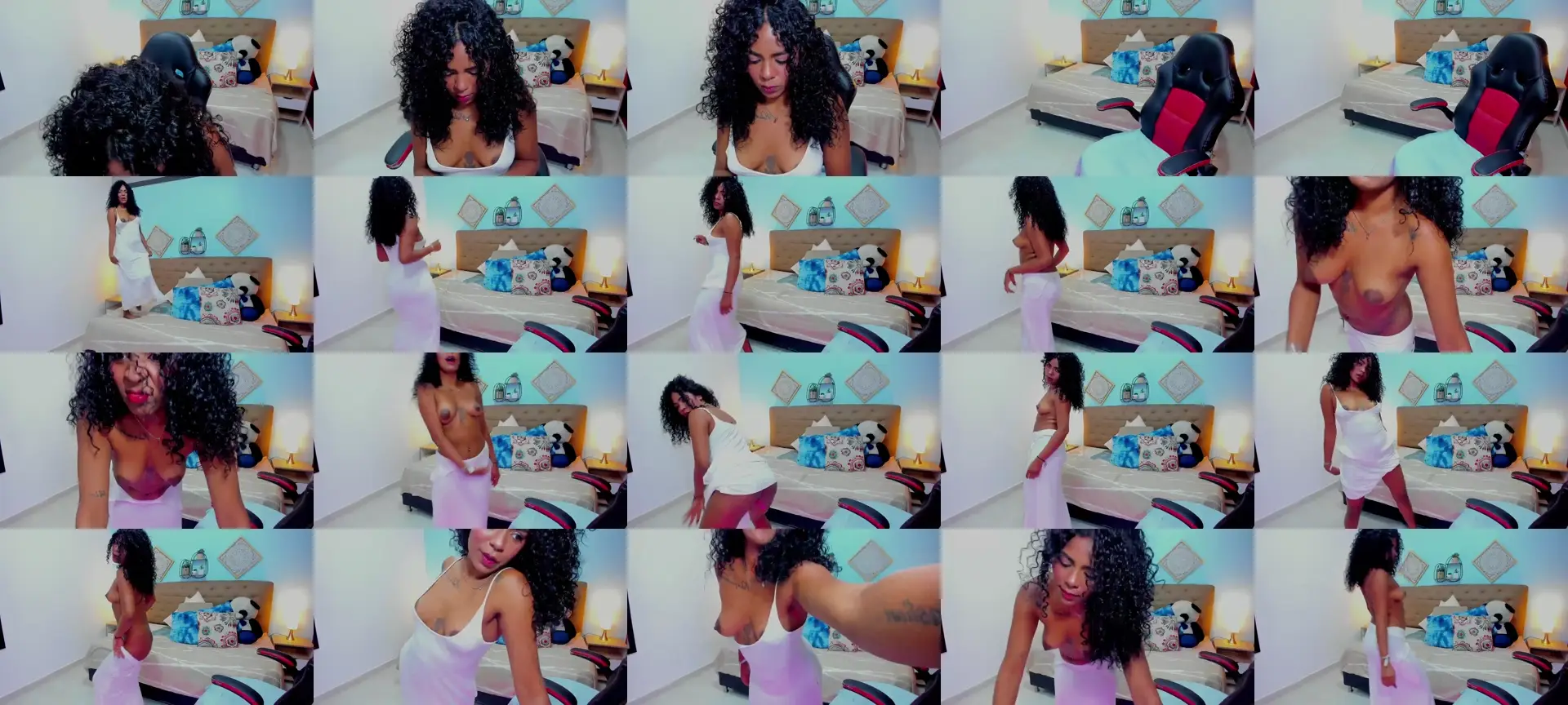 EbonyGoddess photo contact sheet