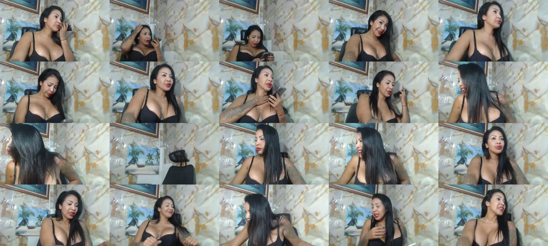 ERIKA_THEDOLL photo contact sheet