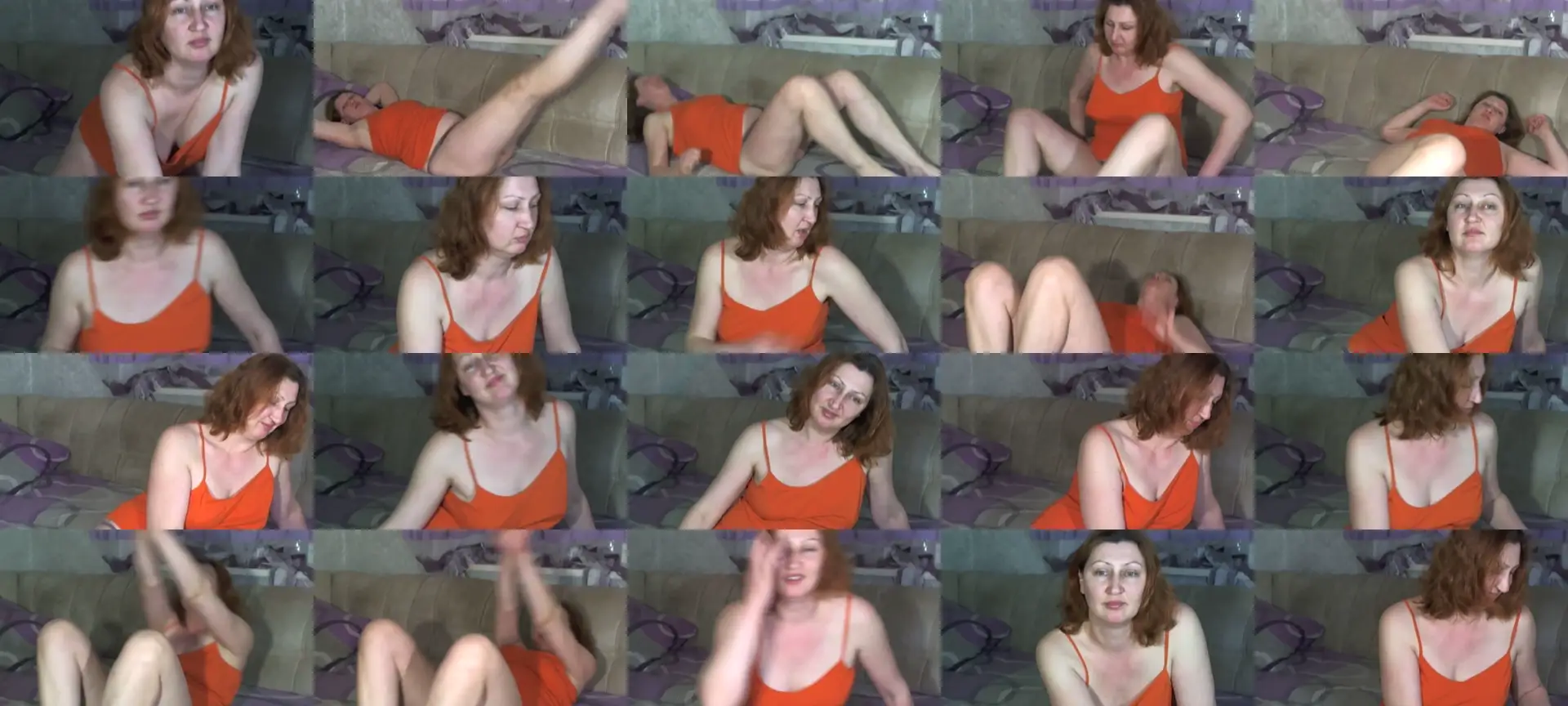 Evanelle photo contact sheet