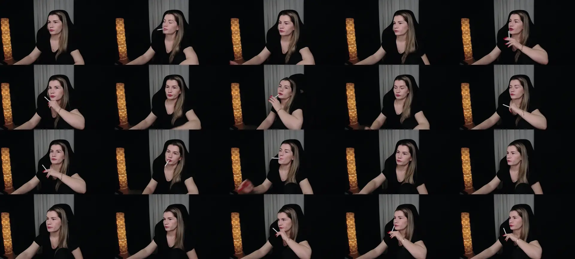 EveGoddes photo contact sheet