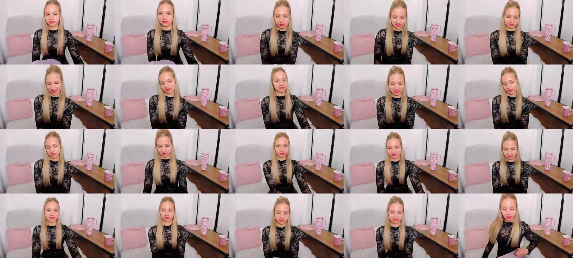 EvetteBeauty photo contact sheet