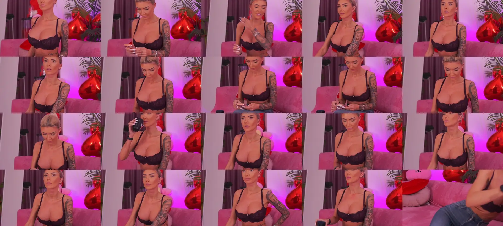 FalllingAngel photo contact sheet