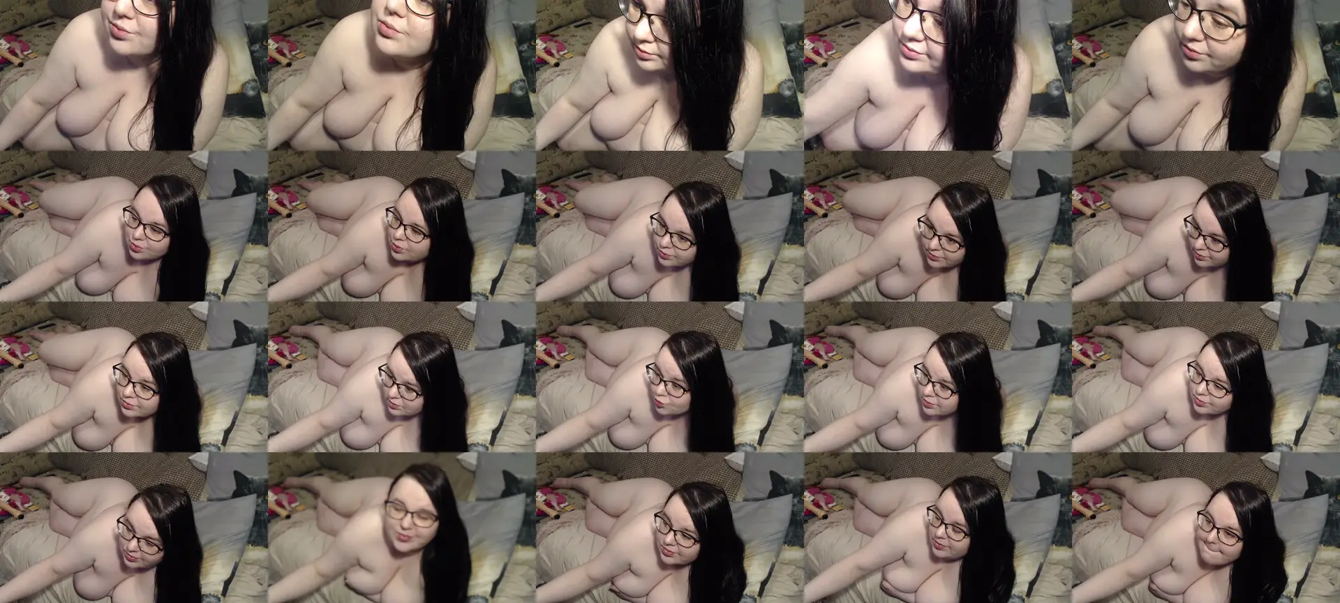 FancyLily photo contact sheet