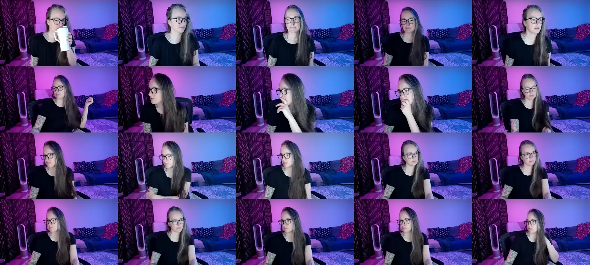 FarrahFoxy photo contact sheet