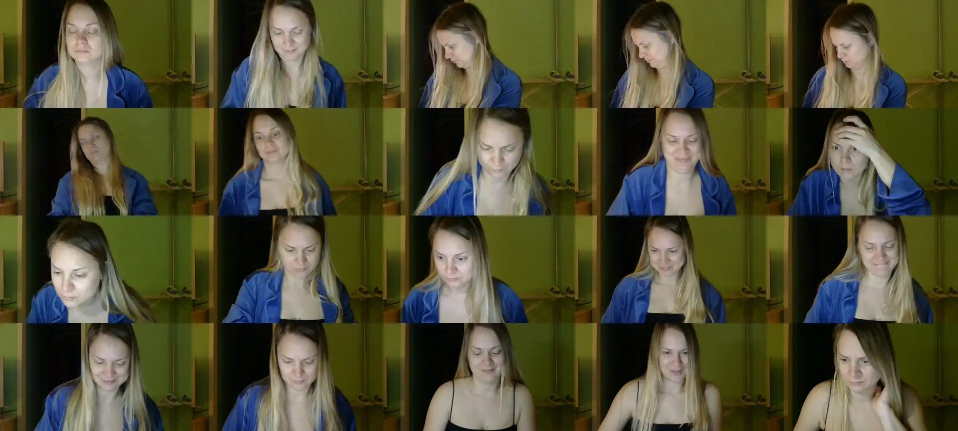 FriendMila photo contact sheet