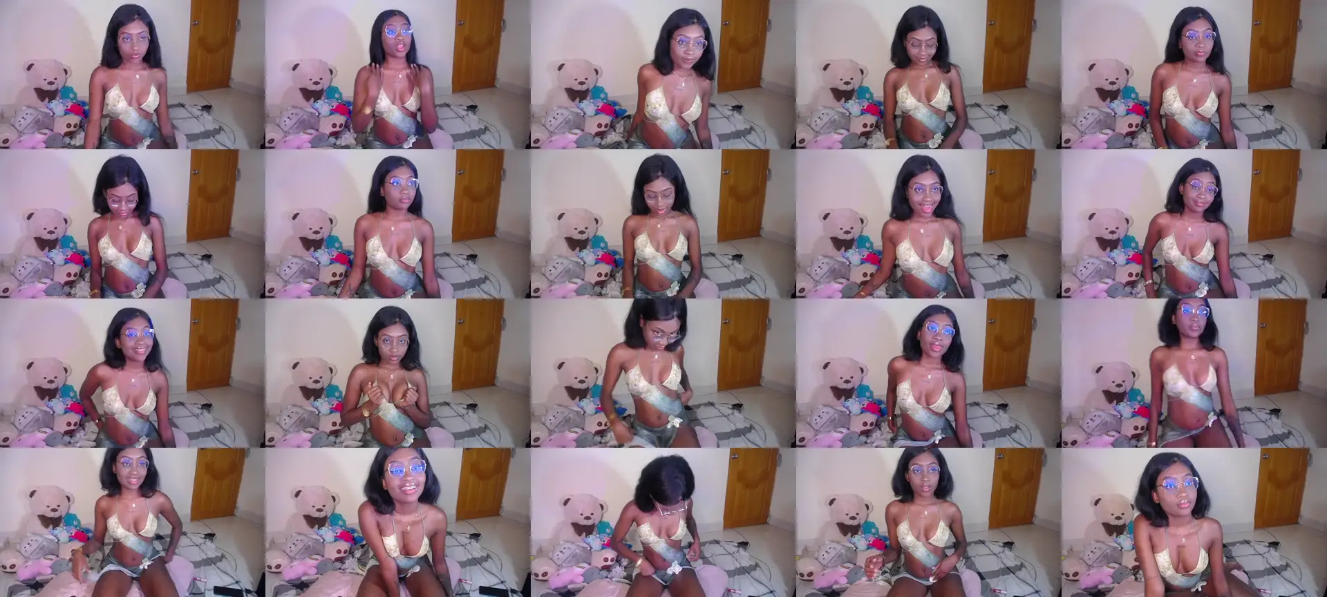 Gabyebony photo contact sheet