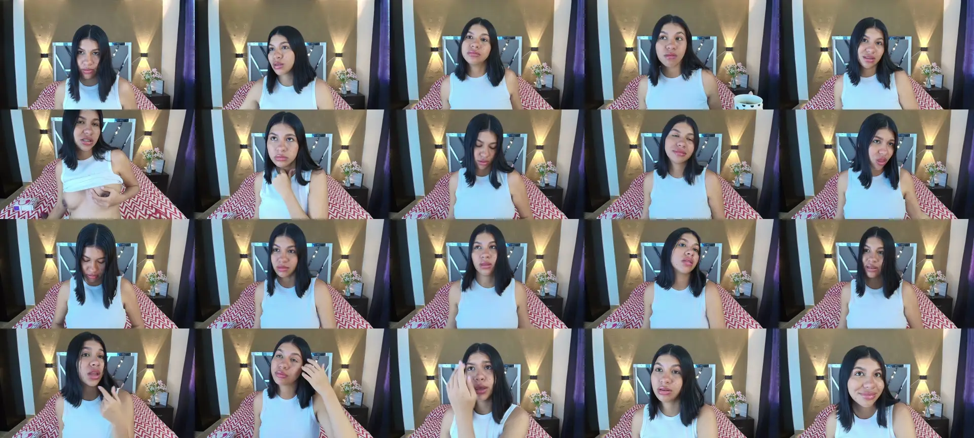 Goddess_Saori photo contact sheet