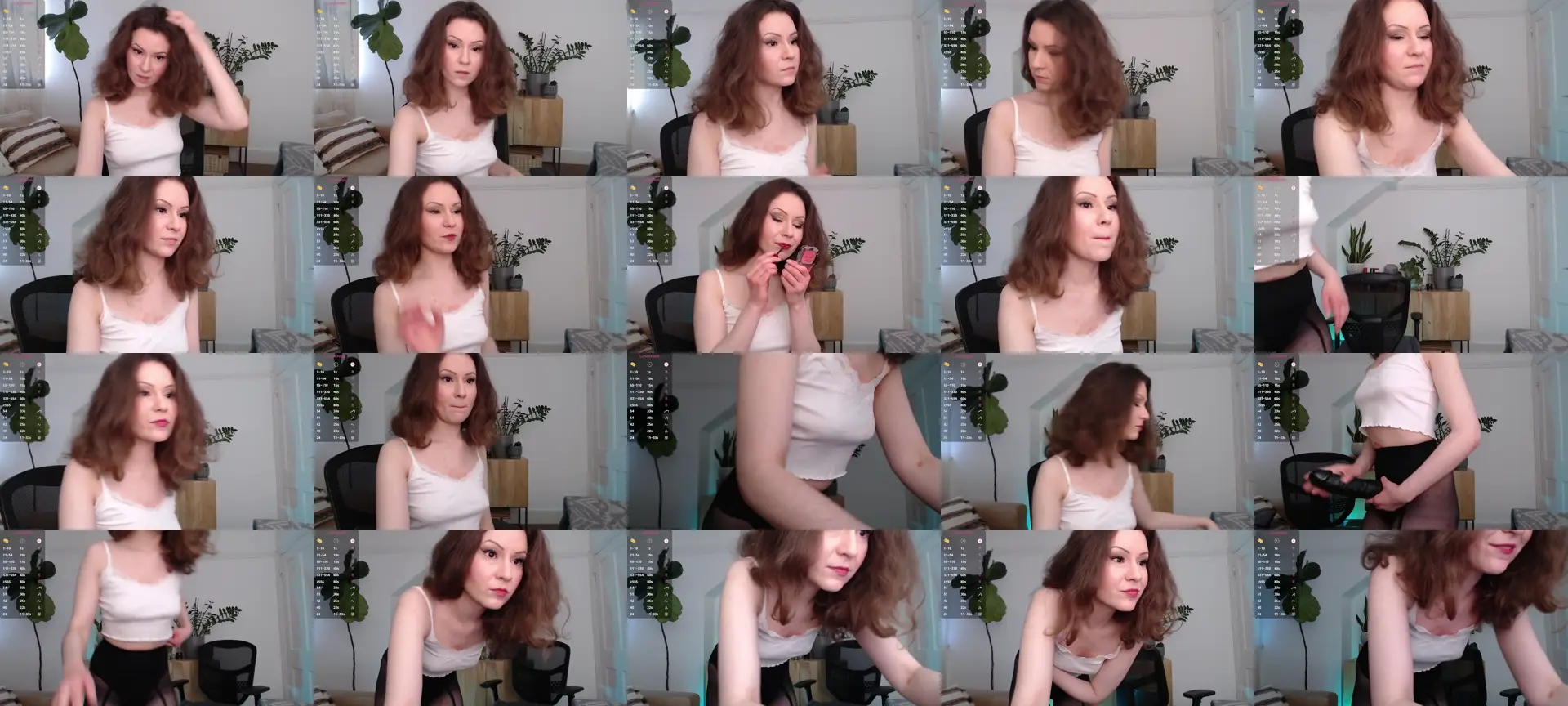 GoddessVenina photo contact sheet