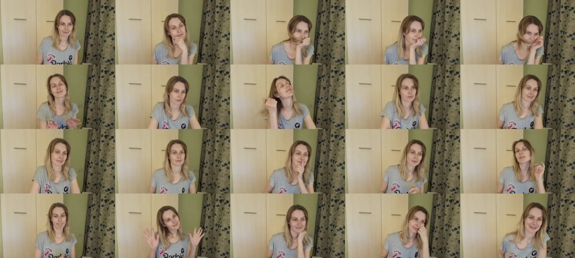 HalynatheBest photo contact sheet