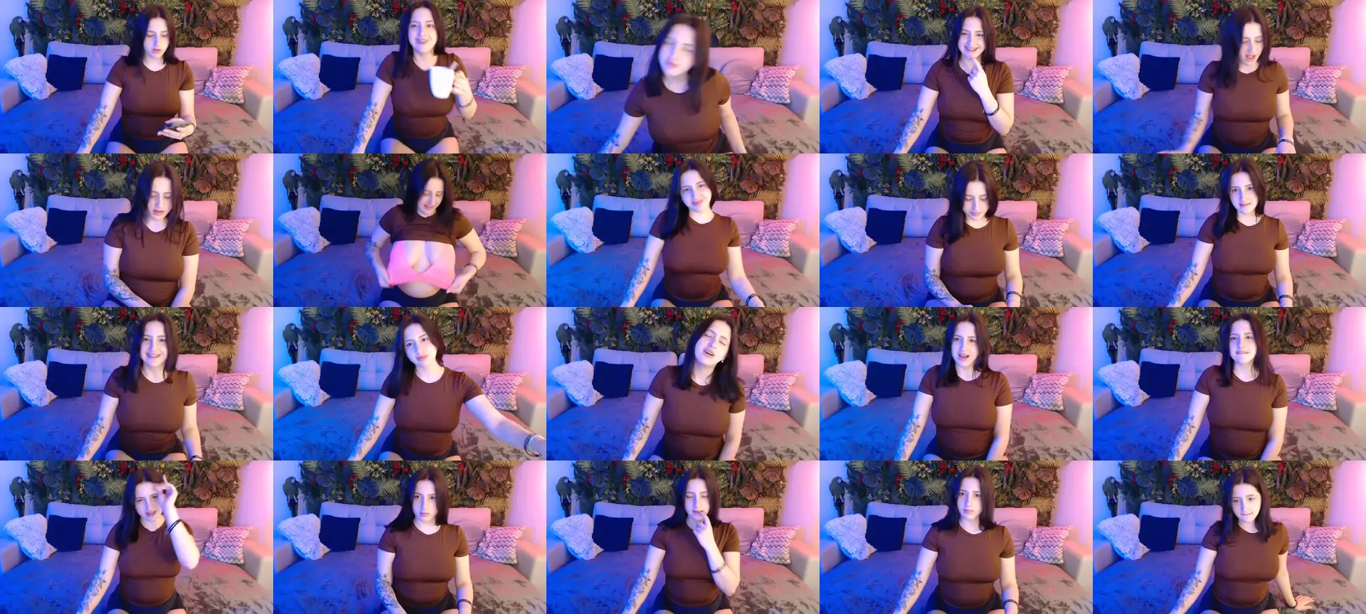 HoneyLeya photo contact sheet