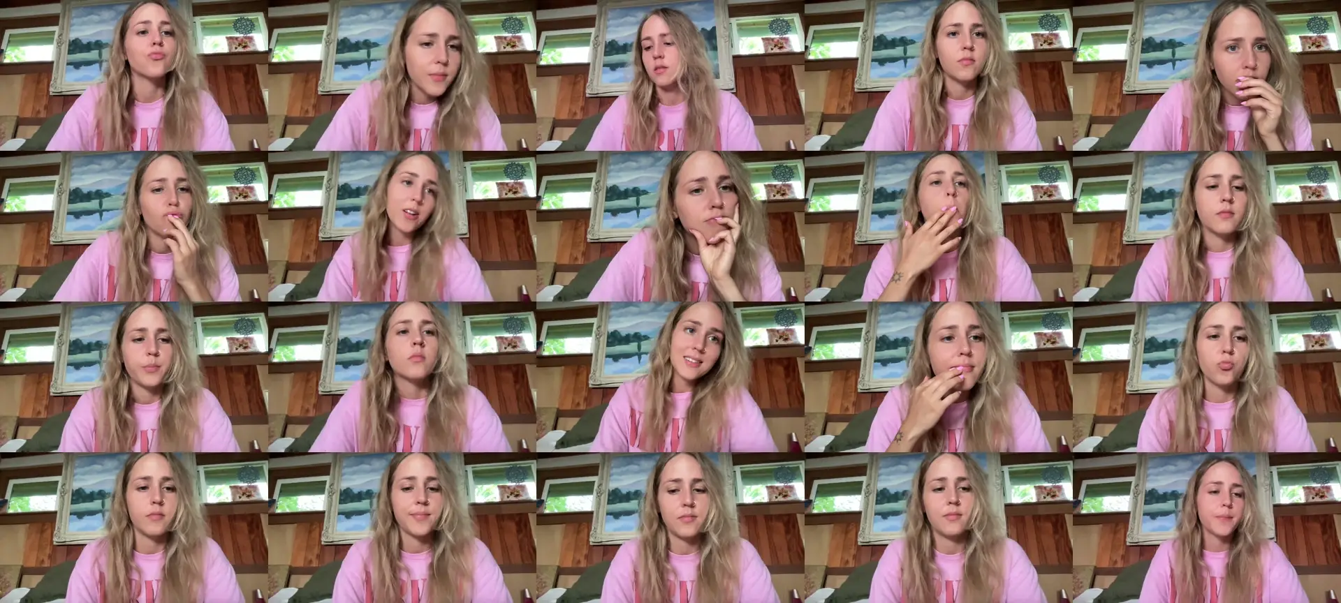 IvyPiercee photo contact sheet