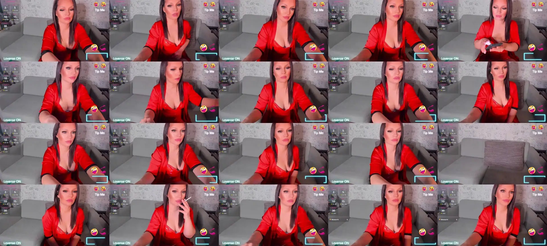 JADEjolie photo contact sheet