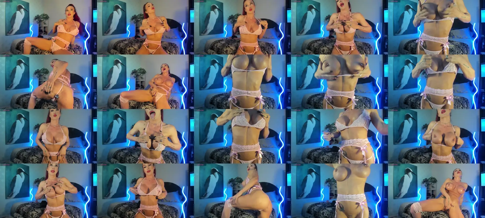 Jennaraexo photo contact sheet