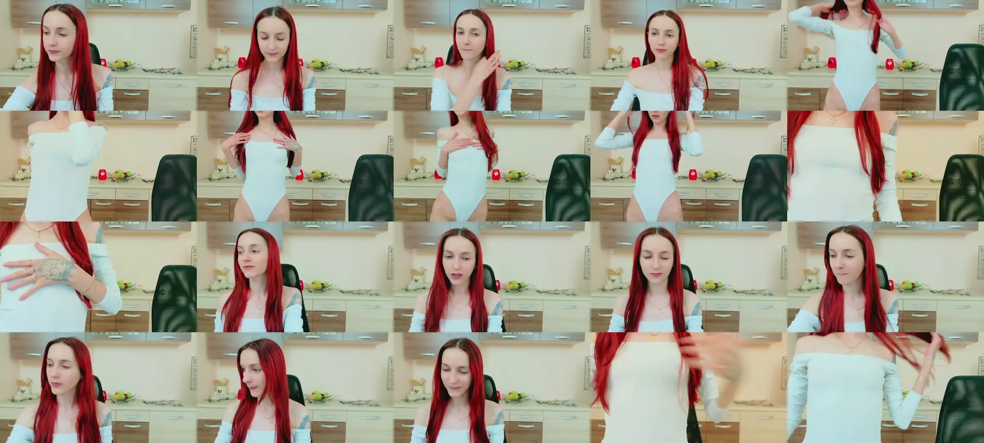 Julia_Jae photo contact sheet