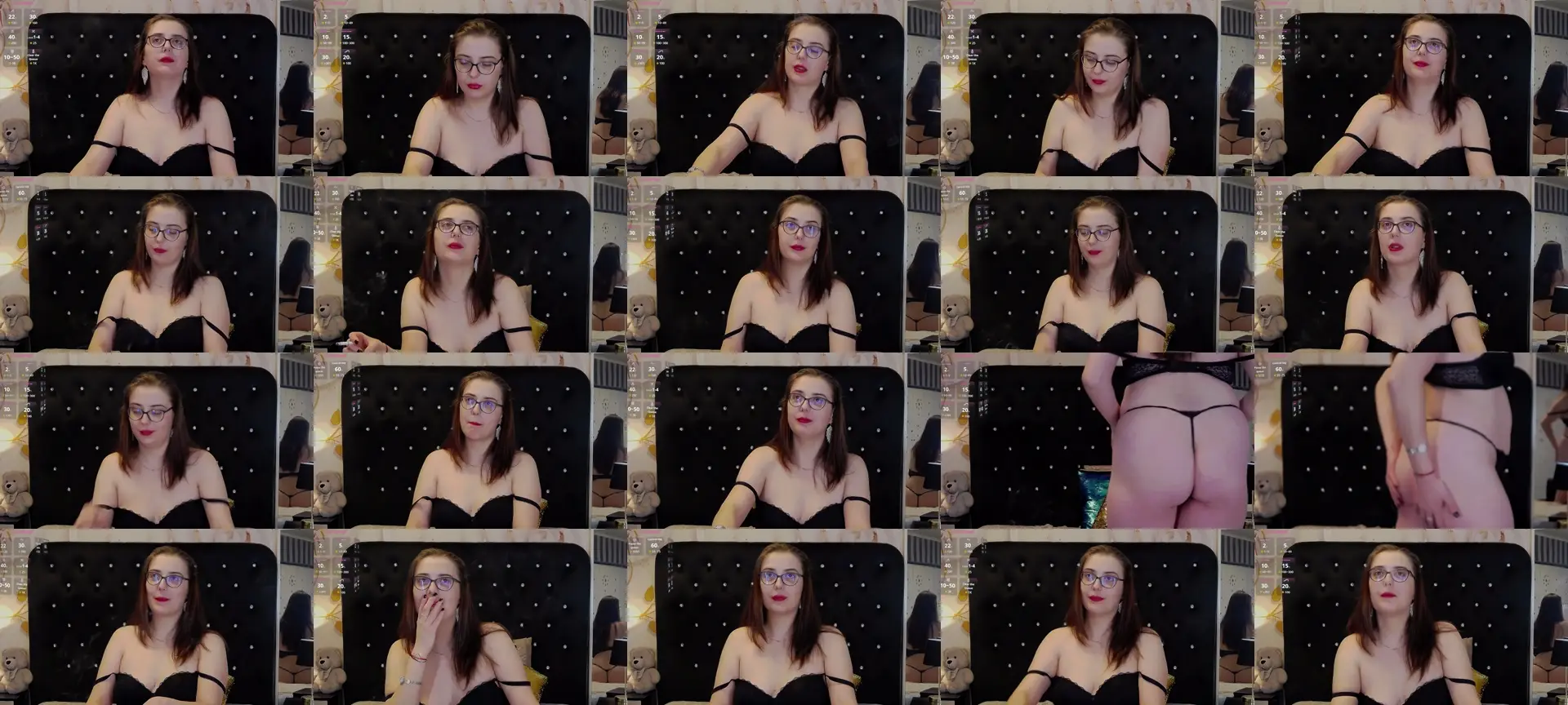 JulieAnn photo contact sheet