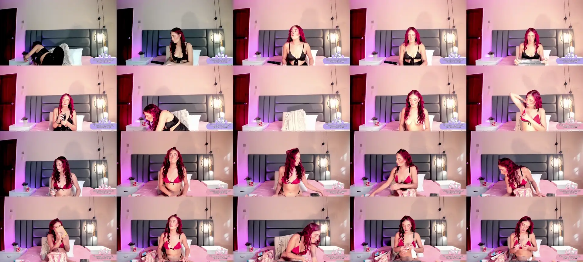 JupiterFoxx photo contact sheet