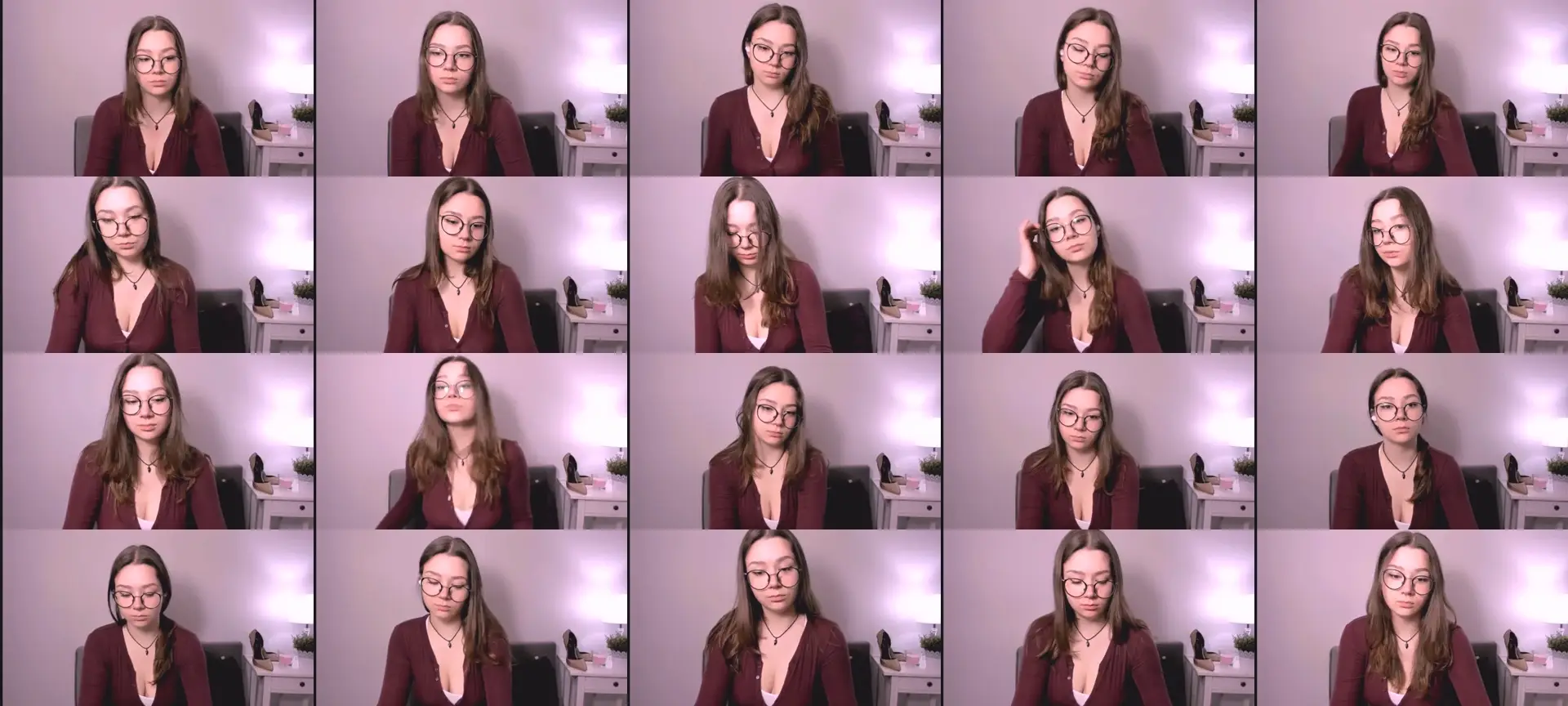 KatyAngel photo contact sheet