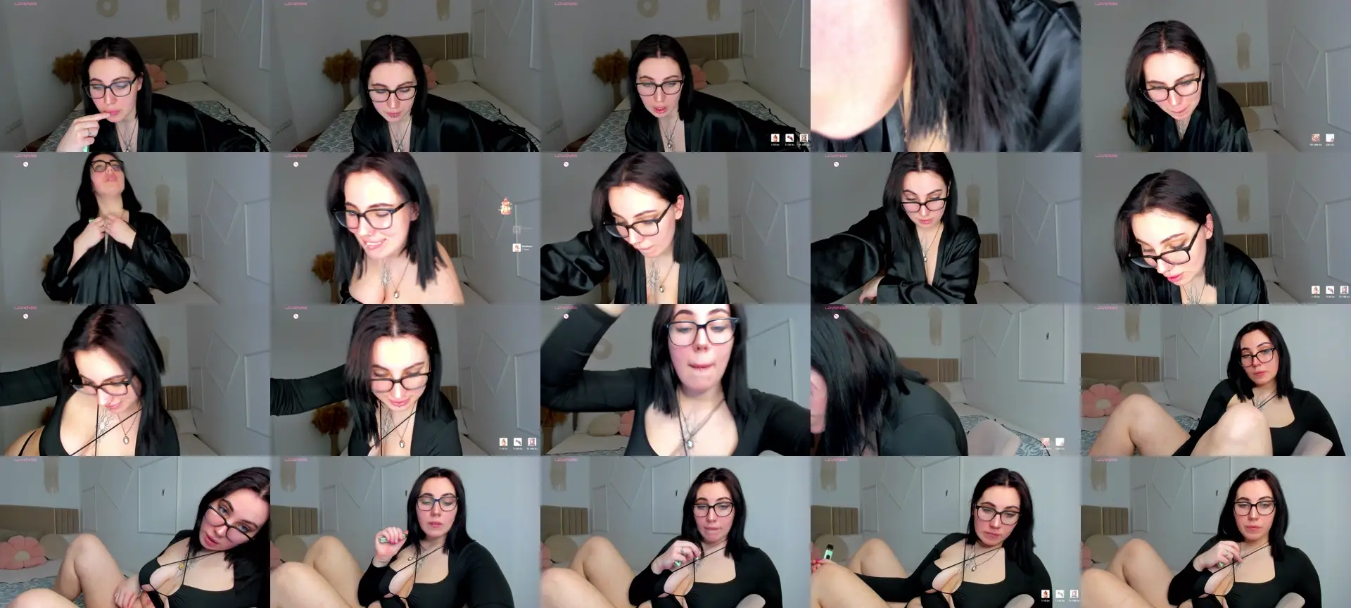 Kitty_meow photo contact sheet