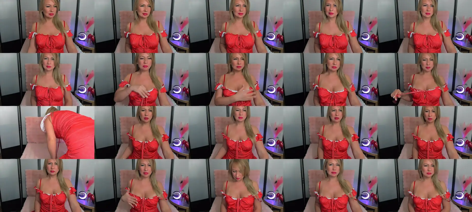 LatoyaSensual photo contact sheet