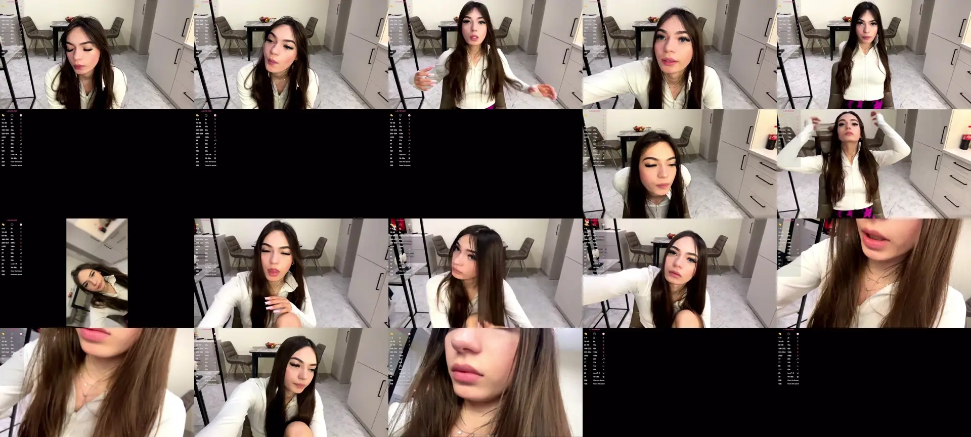 LeaaMoon photo contact sheet