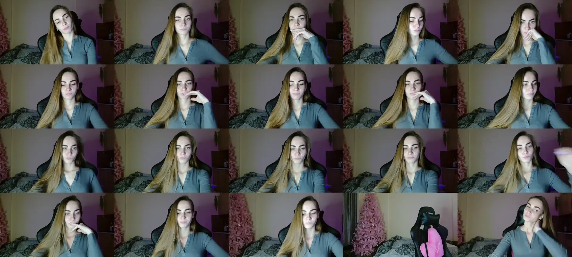 Leila photo contact sheet