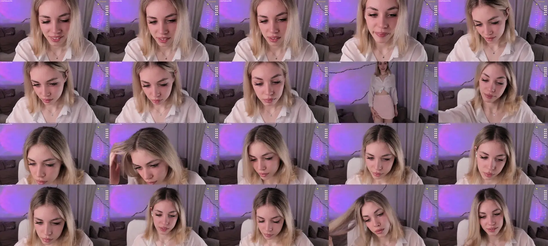 LeilaVanilla photo contact sheet