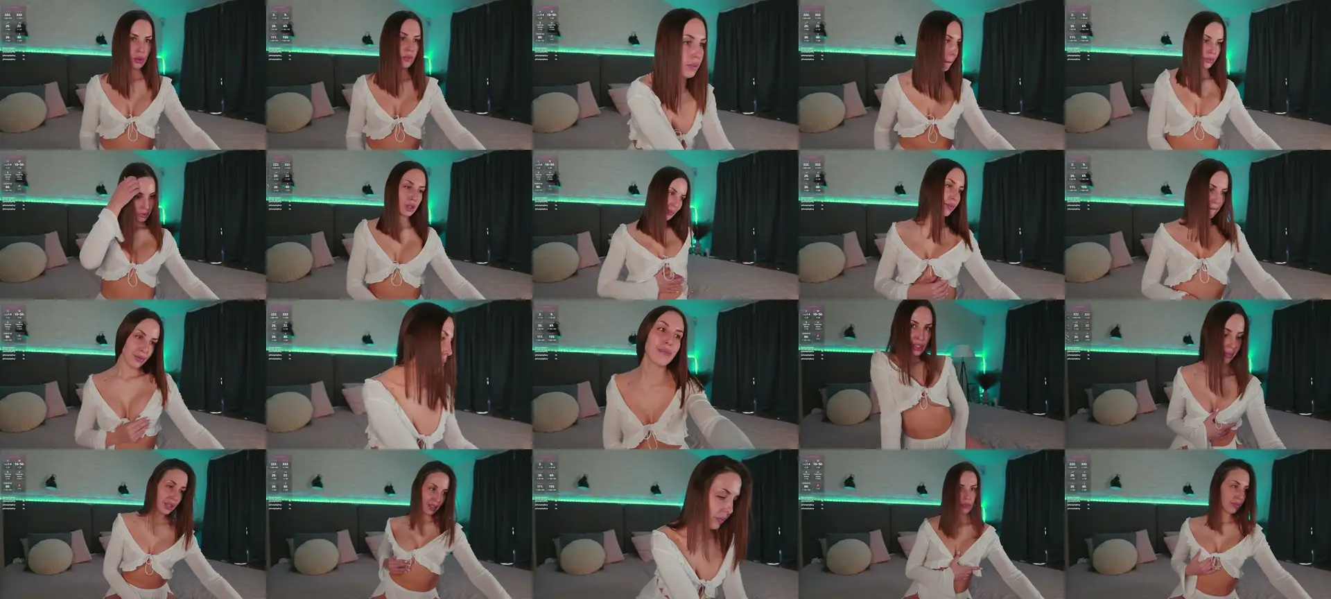 Liil_Peach photo contact sheet