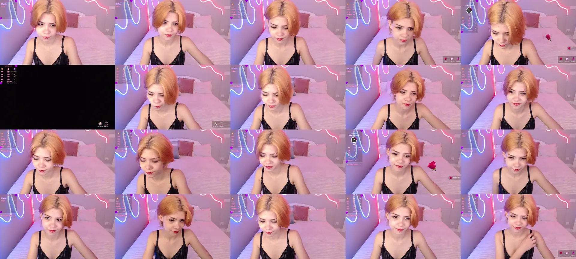 Litt1epeach photo contact sheet