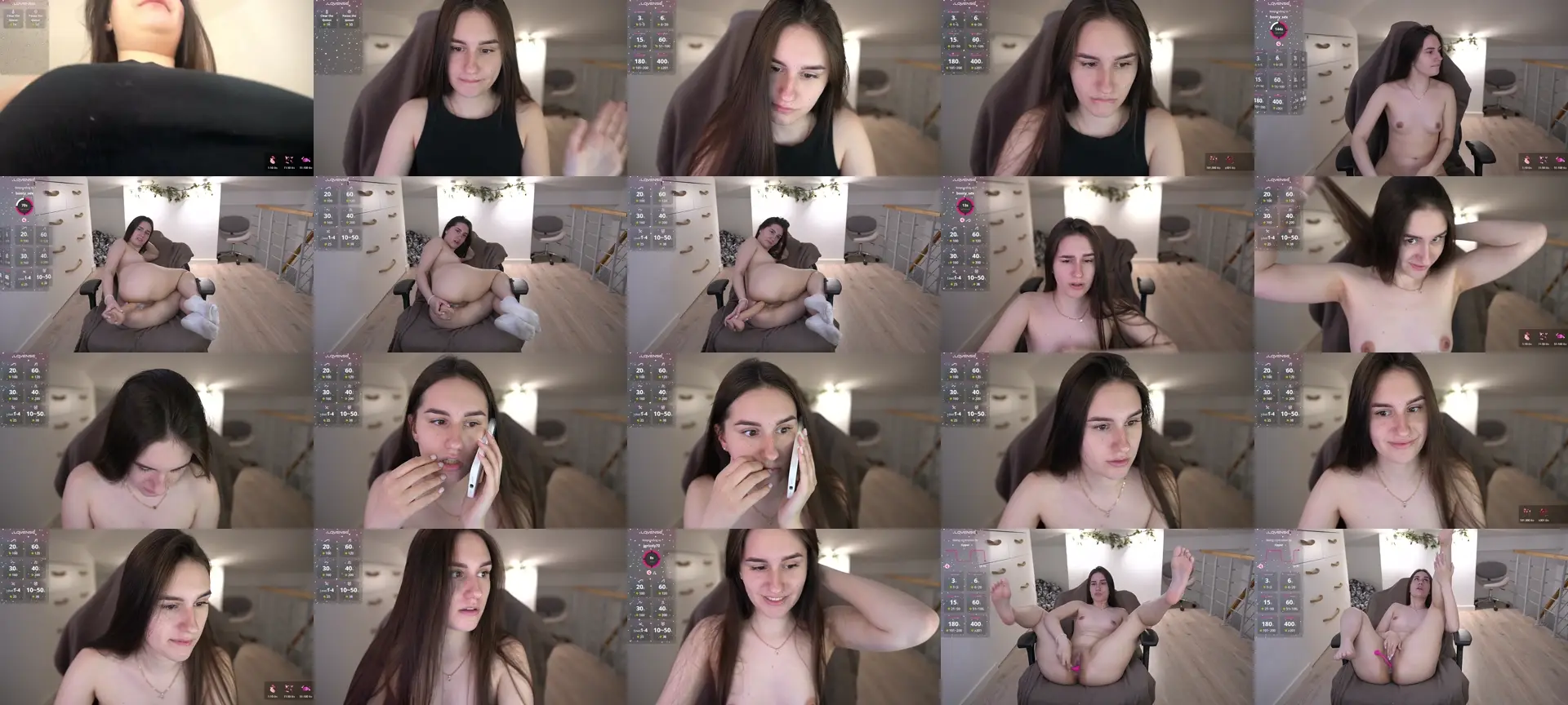Lizzi_fox photo contact sheet