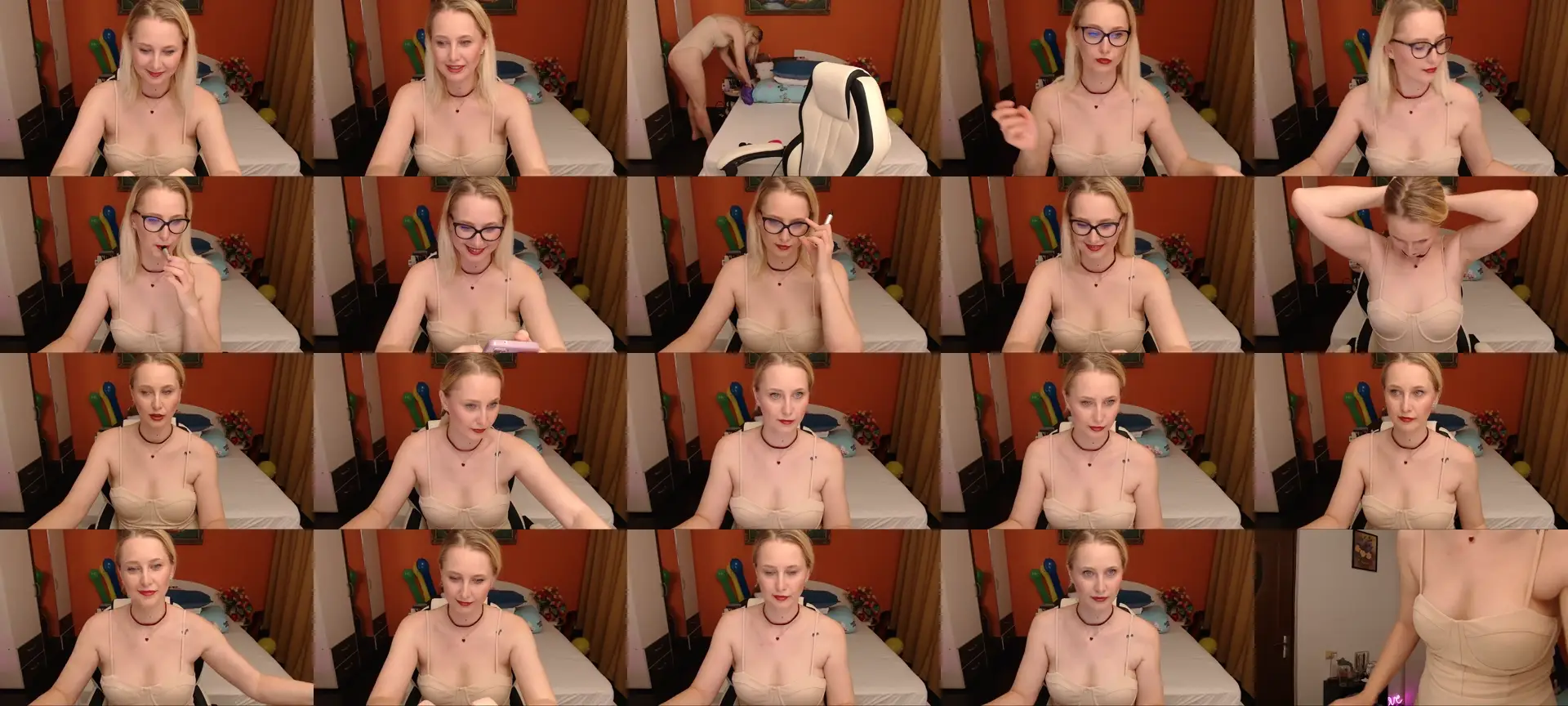 LoveeSunshine photo contact sheet