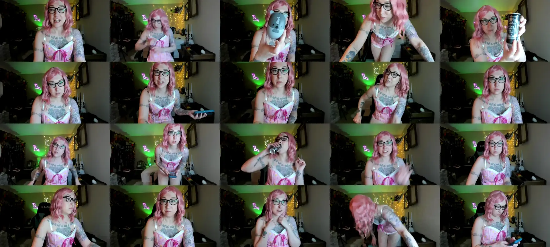 LoveLizzie photo contact sheet