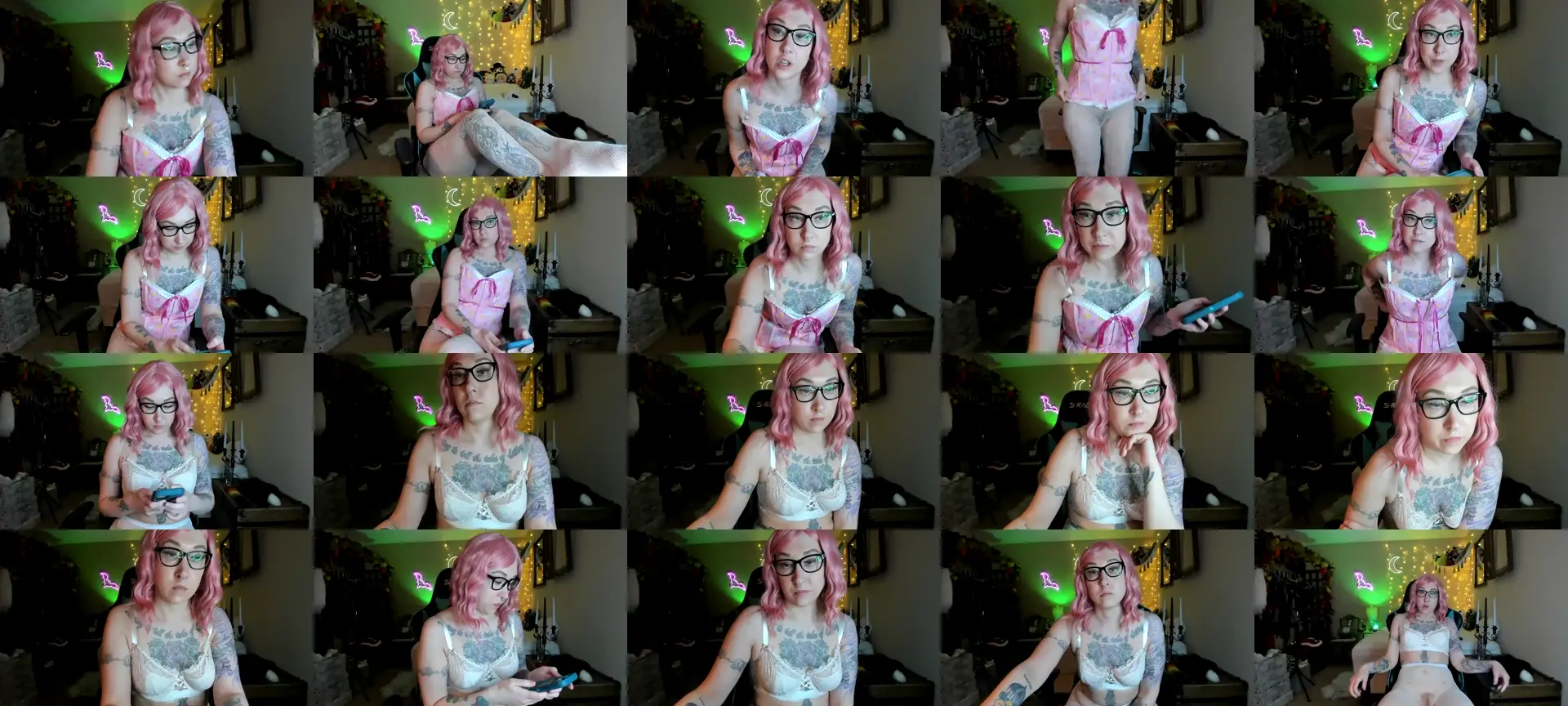 LoveLizzie photo contact sheet