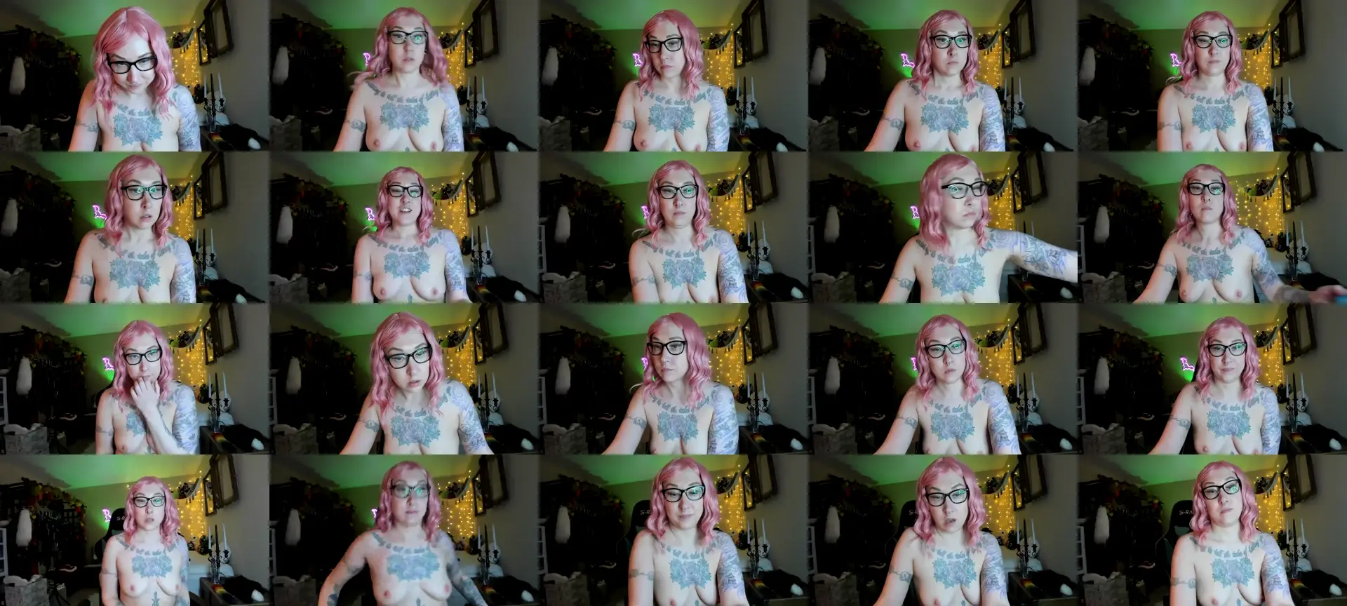 LoveLizzie photo contact sheet