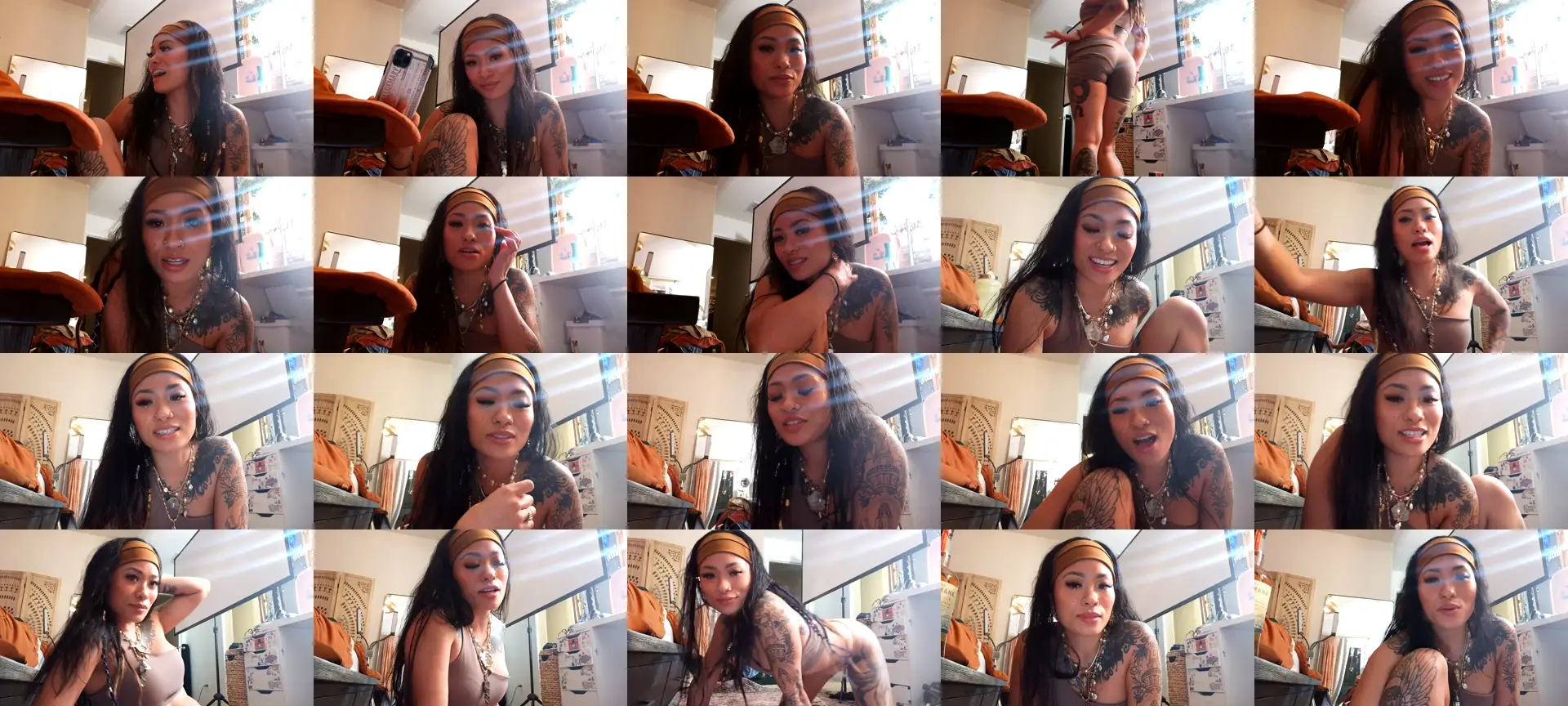 Lovelyxmacii photo contact sheet