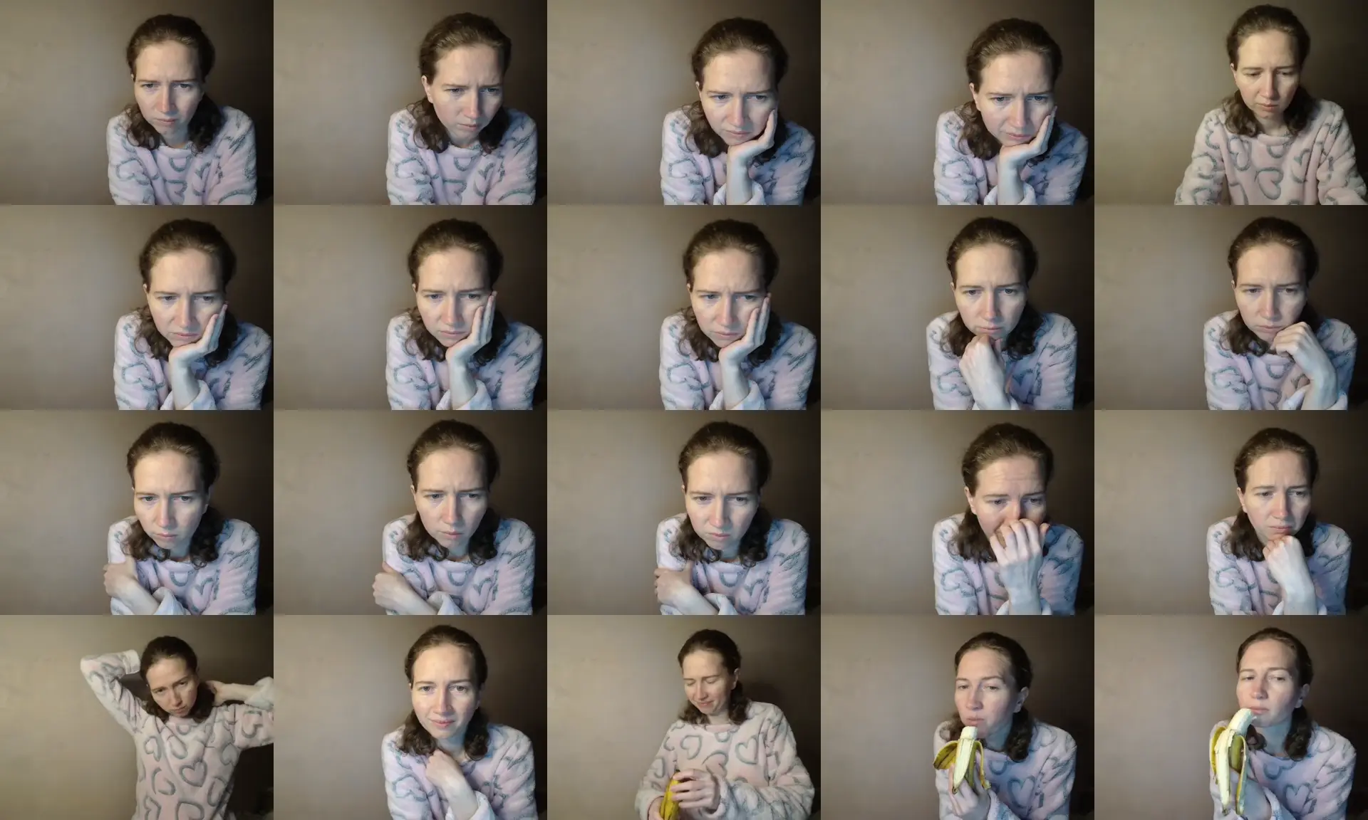 Marlinka photo contact sheet