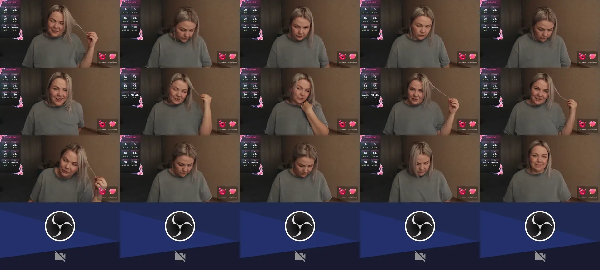 MaryMarmalade photo contact sheet