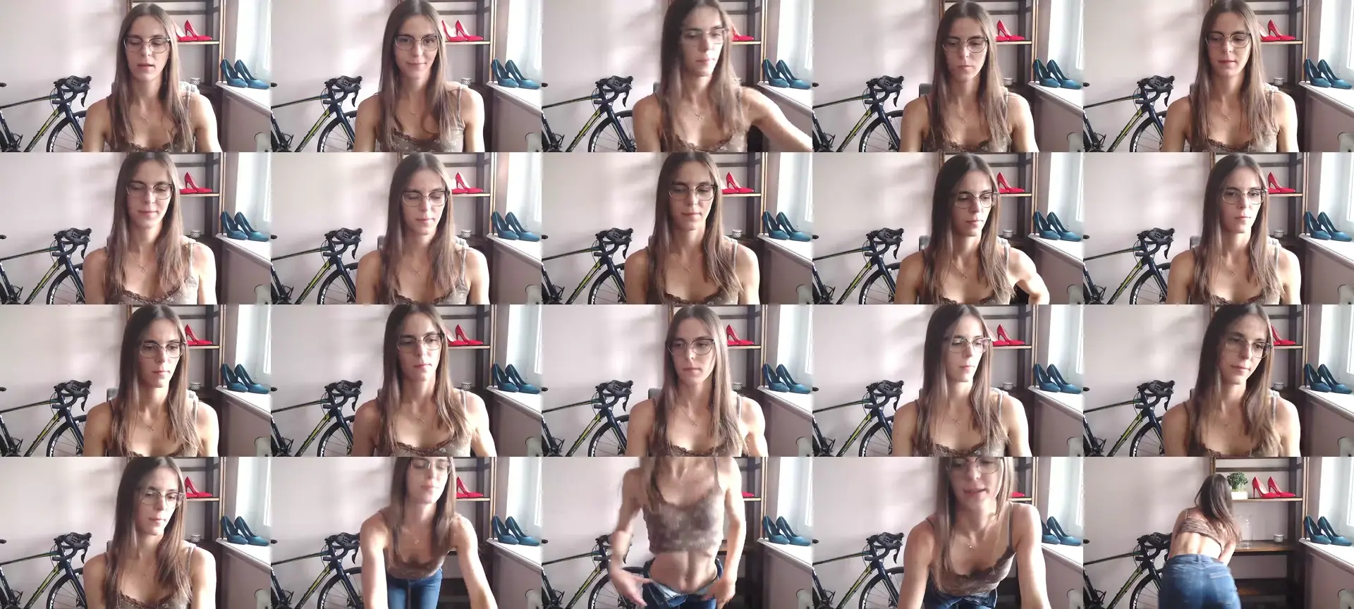 MegiLive photo contact sheet