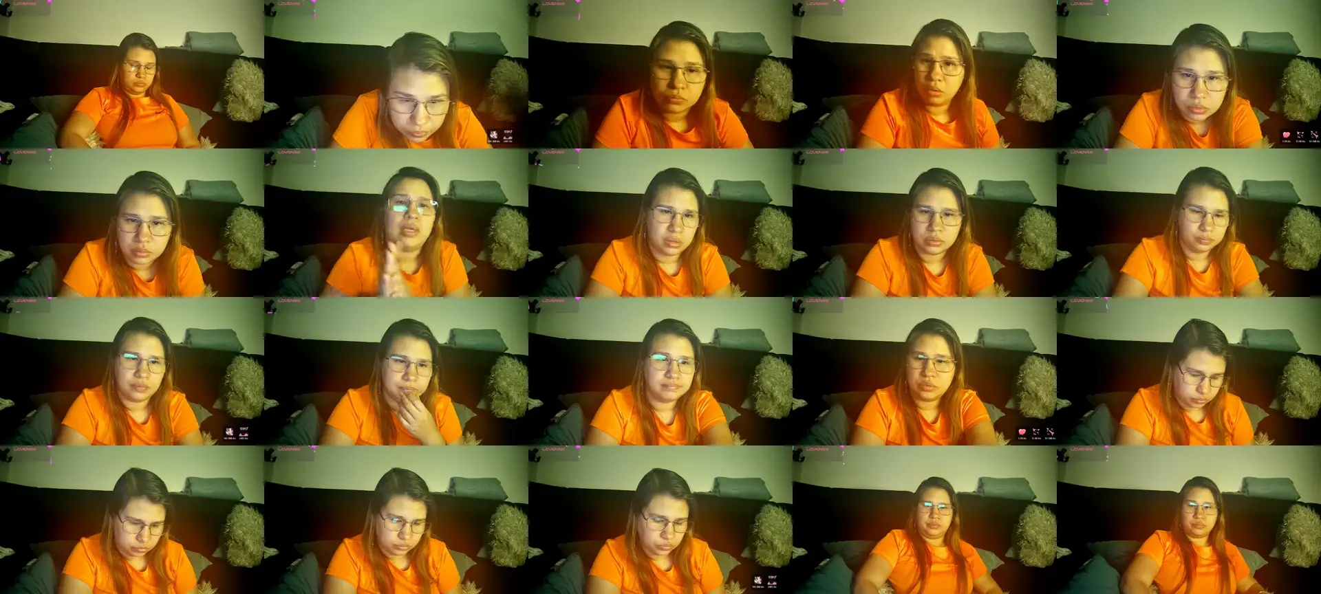 MeichangSexy photo contact sheet