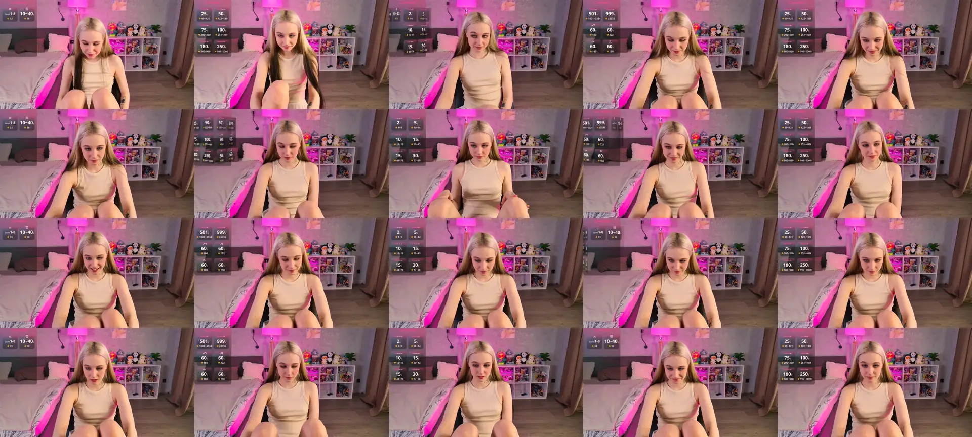 Melisandea photo contact sheet