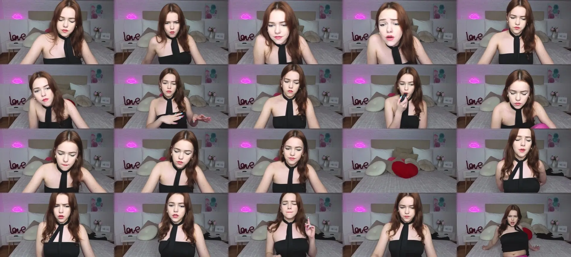 MelissaMeow photo contact sheet