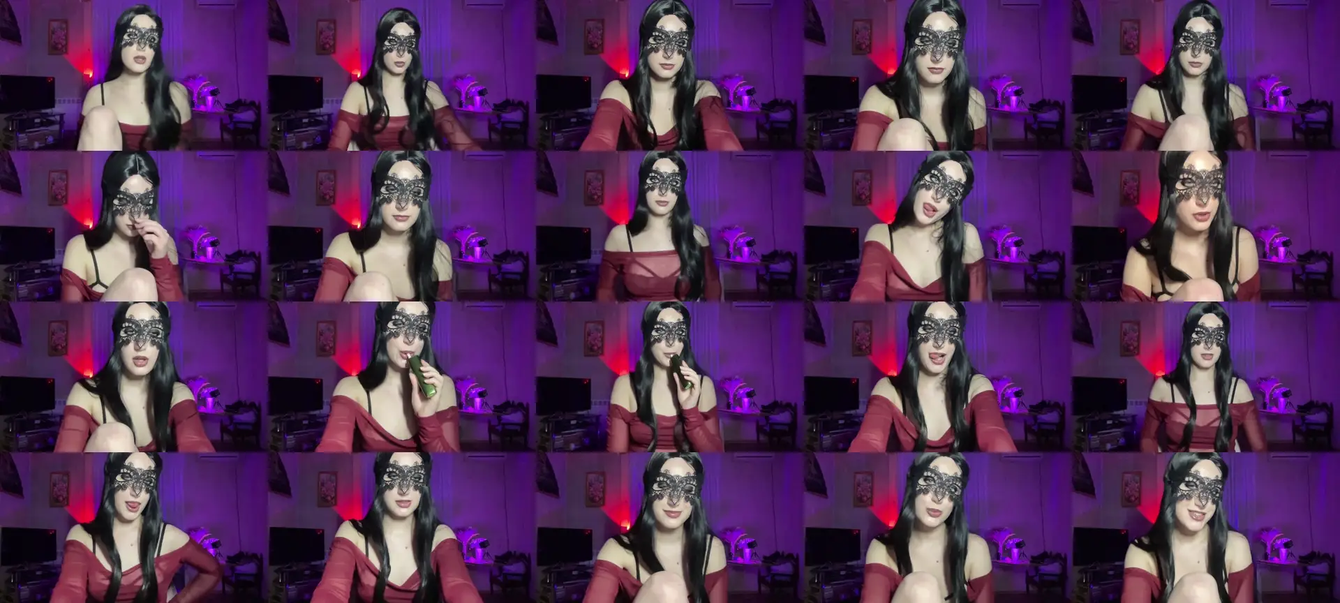 MiaaVelvvet photo contact sheet