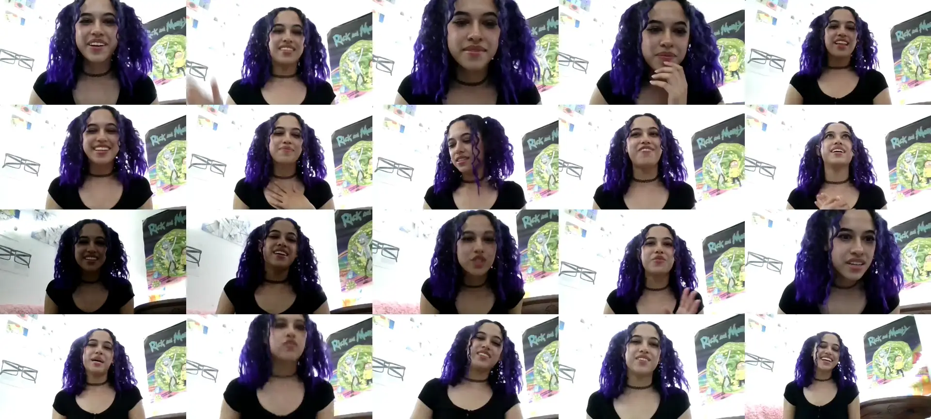 MilaMyBBG photo contact sheet