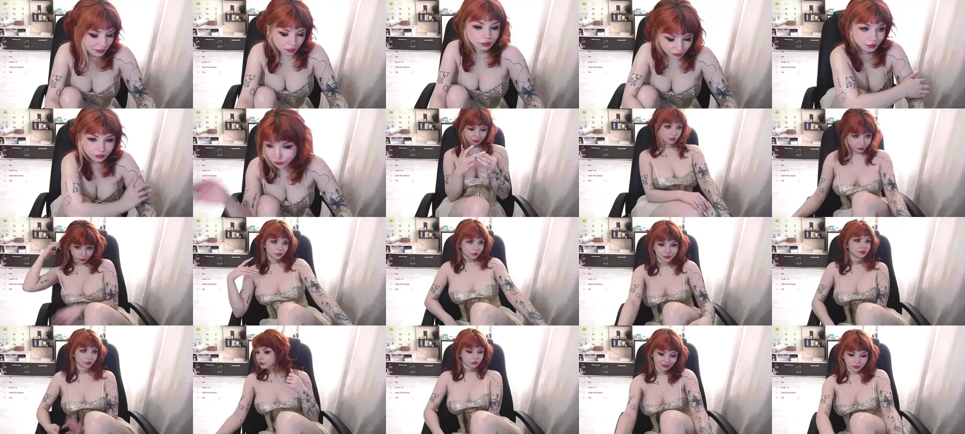 MinaSanna photo contact sheet