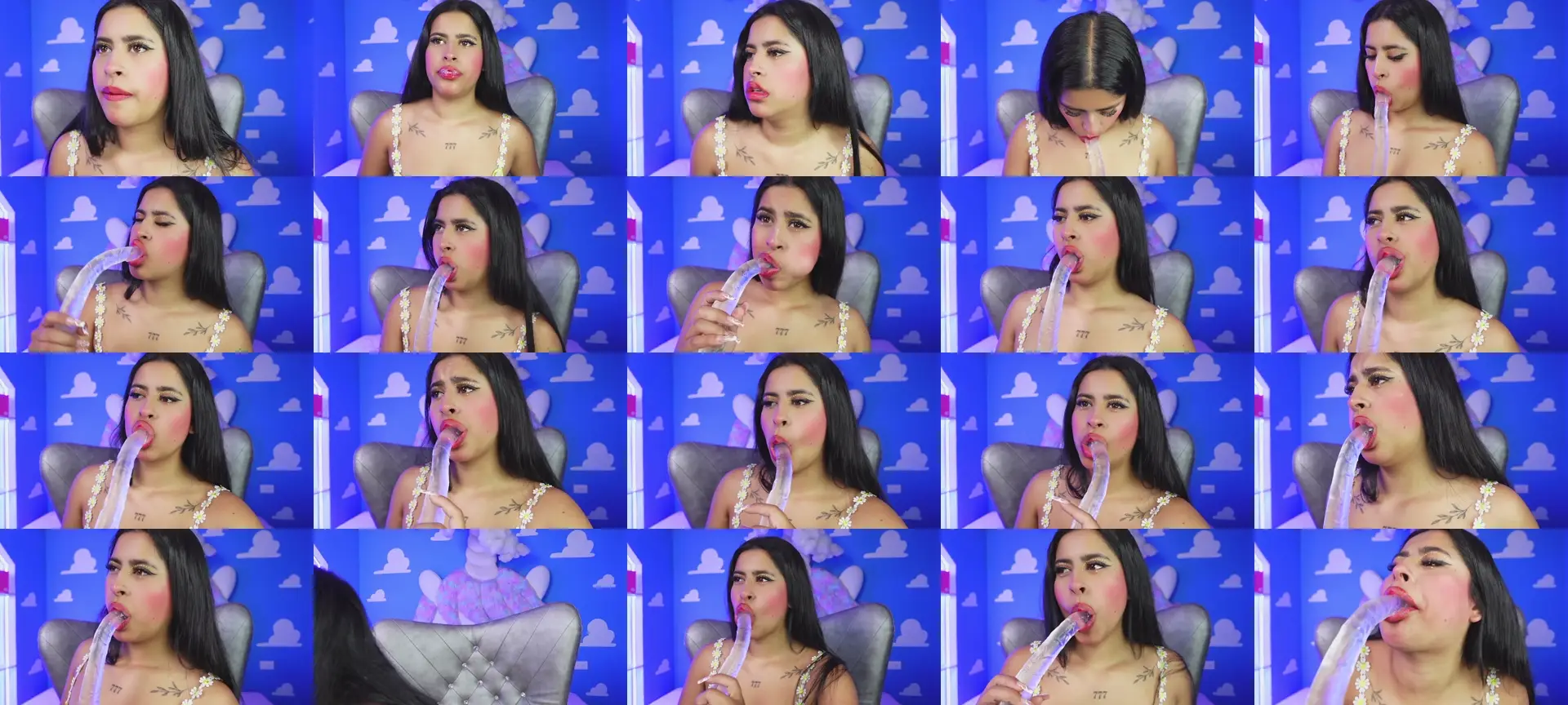 Miss___anya photo contact sheet