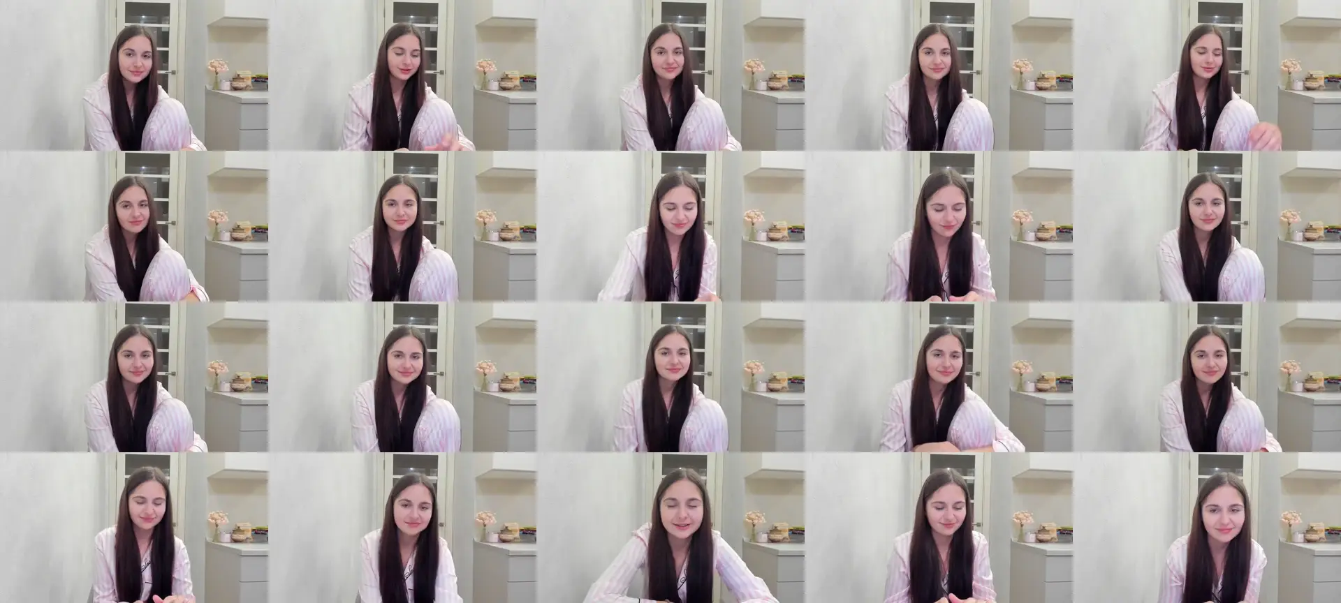 Miss_Peach_ photo contact sheet