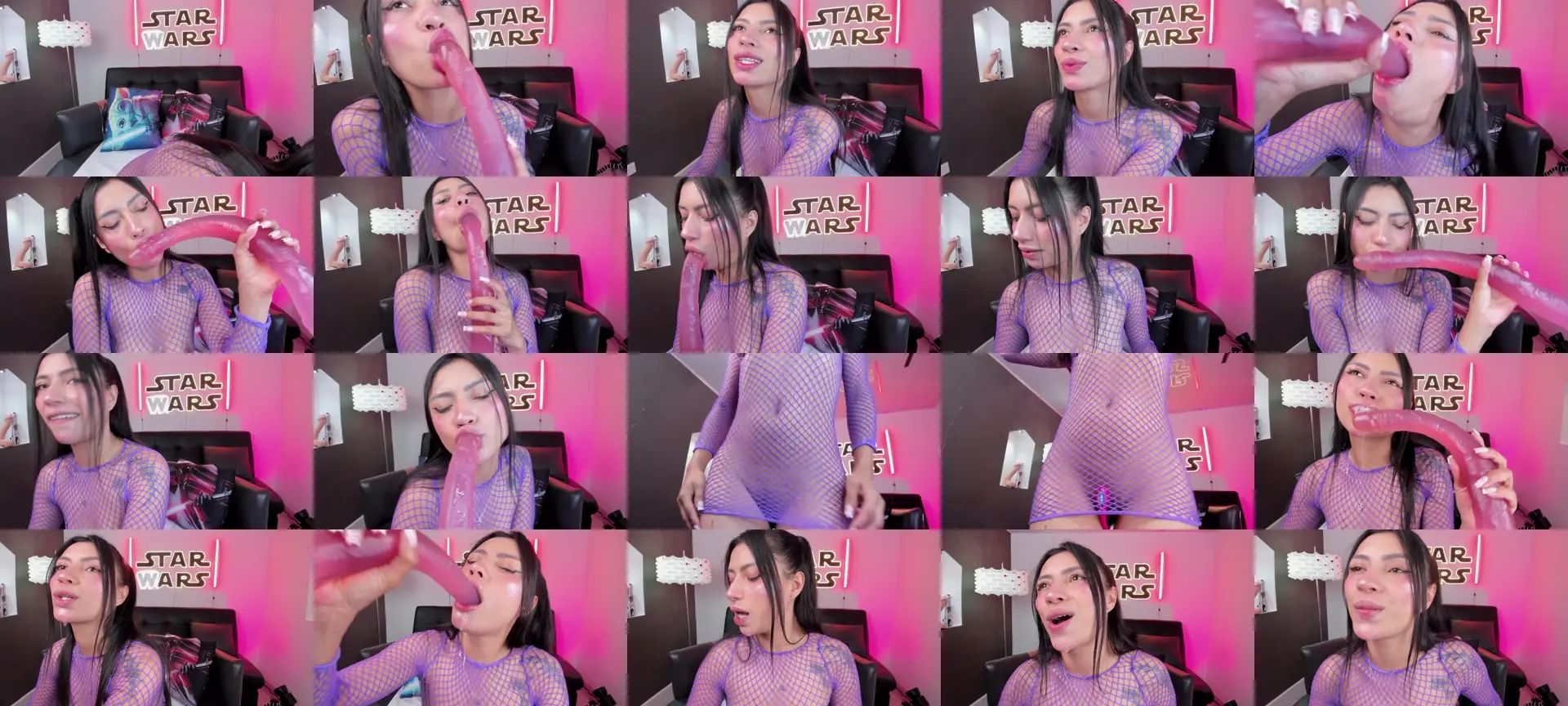 Miss___sweet photo contact sheet