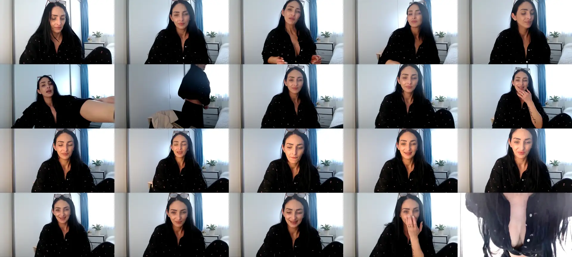 MissJuls photo contact sheet